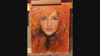 Miniature : Peindre un portrait à l'huile alla prima : les bases pour débuter