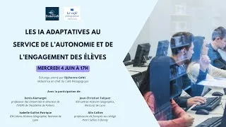 Miniature : Conférence Terrains Innovants   Les IA adaptatives au service de l'autonomie et de l'engagement...