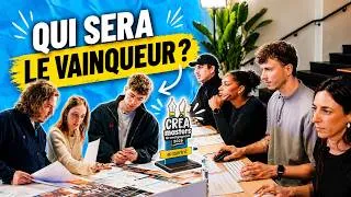 Miniature : 4 graphistes face à un vrai défi créatif (CréaMasters S3)