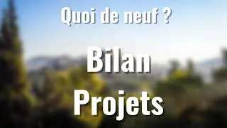 Miniature : Quoi de neuf ? Bilan - annonces - projets