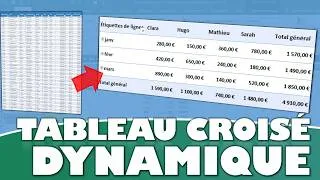Miniature : Créer un tableau croisé dynamique dans Excel : la méthode facile pas à pas