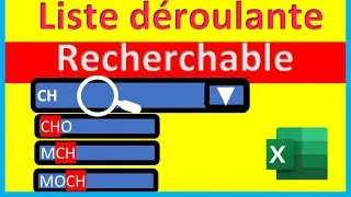 Miniature : Listes déroulantes recherchables | intégrées NOUVEAU dans Excel 365
