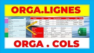 Miniature : ORGA.LIGNES ORGA.COLS 🥇 Microsoft 365
