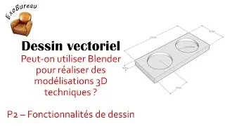 Miniature : Peut-on utiliser Blender pour faire du dessin technique ? (Partie 2)