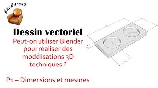 Miniature : Peut-on utiliser Blender pour faire du dessin technique ? (Partie 1)