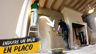 Miniature : On ENDUIT un mur en PLACO avec de la CHAUX et du SABLE  | Rénovation - SDC #37