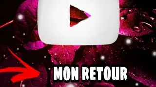 Miniature : mon retour sur YouTube ✊