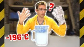Miniature : AZOTE LIQUIDE: Faut-il mettre des gants ?