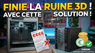 Miniature : Cette imprimante 3D vous ruine vraiment ?  ZENDURE SolarFlow 2400 Pro +