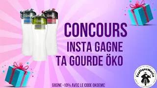 Miniature : 🎁 CONCOURS : Gagne ta gourde filtrante ÖKO pour l'été ! ☀️💧