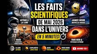 Miniature : Espace ce mois ci : 5 découvertes en 5 minutes que les médias oublient de parler