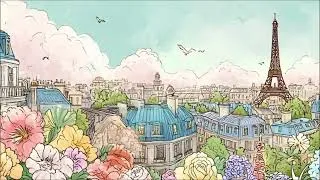 Miniature : 𝐏𝐀𝐑𝐈𝐒 𝐂𝐀𝐅𝐄́ 🌸 French Instrumental Music | Focus, Stress Relief, Work, Reading & Relax