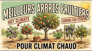 Miniature : 9 Arbres Fruitiers Parfaits pour les Climats Chauds —Plantez une Fois et Récoltez Pendant des Années