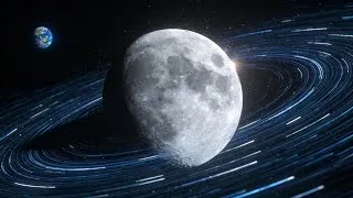 Miniature : La Lune s'éloigne de la Terre à une vitesse de 3,8 cm par an  #espace #constellations #Mars #lune