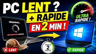 Miniature : Votre PC est lent ? Accélérez son démarrage en moins de 2 minutes (Astuce Windows)