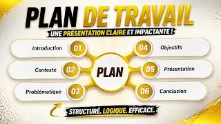 Miniature : Modèle PowerPoint – Plan de Travail Élégant