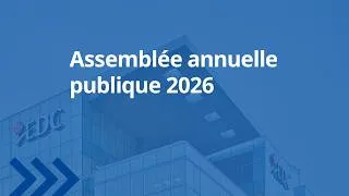 Miniature : Renforcer la résilience commerciale du Canada | Assemblée publique annuelle 2026 d’EDC