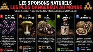 Miniature : Quels sont les poisons naturels les plus dangereux au monde ?