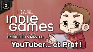 Miniature : De YouTuber à Prof d'histoire du JV ! Nouvelle formation Indie Games à la HEAJ de Namur