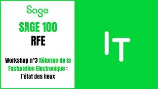 Miniature : Sage 100  - Workshop RFE n°3 : état des lieux sur la facturation électronique - Replay
