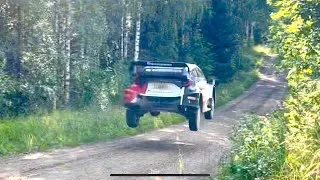 Miniature : T.Katsuta/A.Johnston Test Secto Rally Finland 2022 Toyota Yaris Rally 1