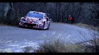 Miniature : Test T.Katsuta/A.Jonhston Toyota Yaris Hybrid Rally 1 (Rallye Monte Carlo 2022)