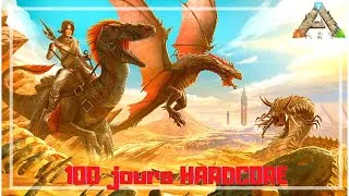 Miniature : Survivre 100 Jours sur Ark Scorched Earth (en Hardcore) ☠️