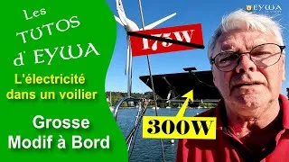 Miniature : Nouveau panneau solaire : je modifie tout à bord