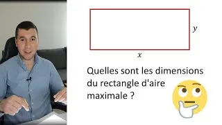 Miniature : Optimisation des Dimensions d'un Rectangle : Maximiser l'Aire avec les Fonctions Polynômes Degré 2