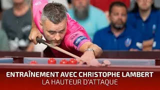 Miniature : Entraînement avec Christophe Lambert : la hauteur d'attaque