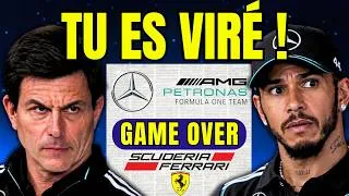 Miniature : Décision BRUTALE de WOLFF peut TOUT CHANGER en F1 | Mots de HAMILTON mettent FERRARI en PANIQUE!