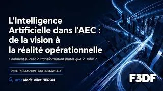 Miniature : FRWebinaire - L'intelligence Artificielle dans l'AEC en 2026