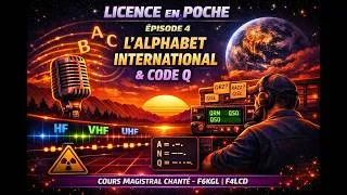 Miniature : « Licence en Poche » Réglementation   Chapitre 3   L'alphabet international et le code Q
