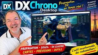 Miniature : 🔥 DXChrono Desktop : L’OUTIL ULTIME pour suivre la PROPAGATION DX en TEMPS RÉEL ! 🌍📡