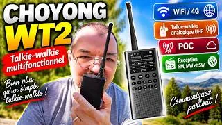 Miniature : 📻 Choyong WT2 - Un  émette-récepteur UHF/PoC avec ChatGPT et radio Internet !