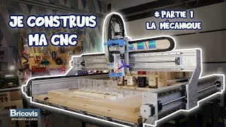 Miniature : Une CNC DIY dans mon atelier - Partie 1/3 - La mécanique