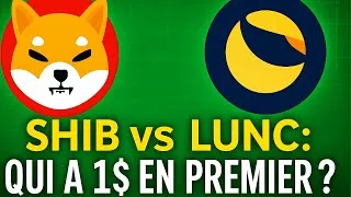 Miniature : Shib vs LUNC : qui va à 1$ en premier ?