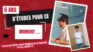 Miniature : #master  #informatique  en poche pour Simon 🎓💻 ❤️  #fierté  de #maman  ❤️