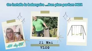 Miniature : #vlog 💛#degustabox , installation de la #balançoire  et #mega promo #parfumsnox  pour nos #mamans  ♥