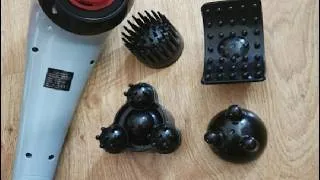 Miniature : Masseur dorsal portatif sans fil Snailax avec fonction chauffante, massage par percussion des tissus