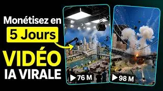Miniature : La nouvelle niche IA qui explose : 1 milliard de vues en 24 h