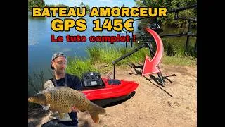 Miniature : Vous m’avez demandé ce tuto — bateau amorceur GPS Amazon, tuto complet télécommande