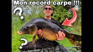 Miniature : J'ATTRAPE MON RECORD ETANG - Carpfishing - Pêche de la carpe