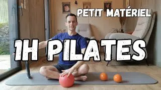 Miniature : 1h de PILATES avec petit matériel (anneau, petit ballon, élastique, balles lestées...)