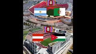 Miniature : Résultats de Argentine vs Algérie et Autriche vs Jordanie #ARGALG #AUTJOR #coupedumonde2026