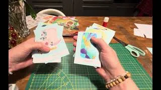 Miniature : Fabrication de son propre tarot : le résultat final.#tarot #guidance