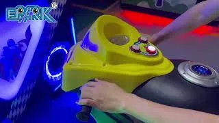 Miniature : Playground coin Racing Simulator machine de jeu Racing Motorcycle Game Driving Machine de jeu
