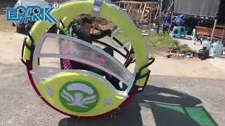 Miniature : Happy Balance Car Kids Ride Le Bar Machine de jeu de voiture électrique de rotation de voiture