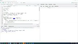Miniature : Loi normale   Vidéo 3   Graphique de densités avec ggplot