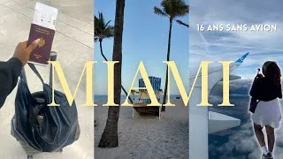 Miniature : Je reprends l’avion pour la première fois en 16 ans ✈️ | Miami Vlog EP1